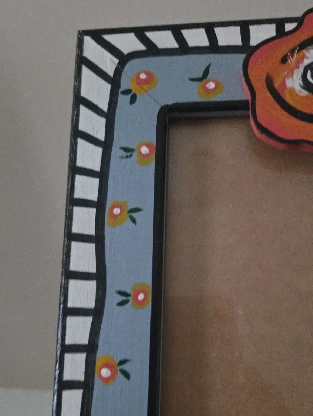 Anita Rosenberg Vintage Handpainted Photo Frame